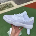 Air Jordan 11 Low "White Violet" AH7860-101 - 图片 2