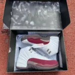 AMM x Air Jordan 12 "White/Crimson" DV6989-100 - 图片 2