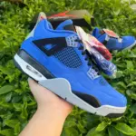 Eminem x Air Jordan 4 “Encore” Blue/Black 912853-783902 - 图片 2