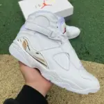 Air Jordan 8 OVO "White/Gold" AA1239-135 - 图片 2