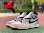 Air Jordan 1 High AJ1 "White Purple Gradient" DX0054-805 - 图片 2