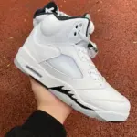 Air Jordan 5 White/Black-Sail-Metallic Silver DD0587-110 - 图片 2
