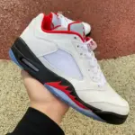 Air Jordan 5 Low Golf "Fire Red" CU4523-100 - 图片 2