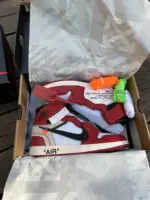 Air Jordan 1 x OFF-WHITE 'Chicago' AA3834-101 - 图片 2