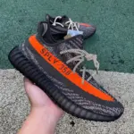 Adidas Yeezy Boost 350 V2 "Slate Core/Orange" 3.0 HQ7045 - 图片 2