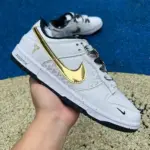 Nike Zoom Kobe x Dunk White/Black/Gold FC1688-193 - 图片 2