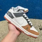 Nike Dunk x Louis Vuitton “White/Brown/Grey” DQ1098-356 - 图片 2