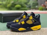 Air Jordan 4 Thunder Mid AJ4 Black/Yellow "Thunder" DH6927-017 - 图片 2