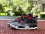 Air Jordan 4 "Infrared" Black/Grey/Red DH6927-061 - 图片 2