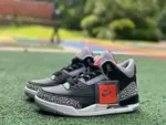Air Jordan 3 AJ3 Black/Cement Crackle 854262-001 - 图片 2