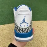 Air Jordan 3 Retro "Wizards" White/Gold/Blue CT8532-148 - 图片 3