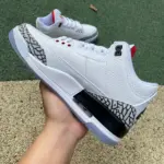 Air Jordan 3 Retro "White Cement Blue"923096-101 - 图片 6