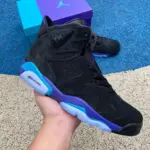 Air Jordan 6 Retro "Aqua" Black Purple CT8529-004 - 图片 2