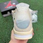 Air Jordan 4 Off White AJ4 Virgil Abloh Sail Transparent CV9388-100 - 图片 2