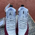 AMM x Air Jordan 12 "White/Crimson" DV6989-100 - 图片 3