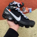 Off White x Nike Air VaporMax "Black" AA3831-001 - 图片 7