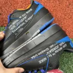 Off-White x Air Jordan 2 "Black Blue" DH4375-004 - 图片 3