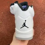 Air Jordan 5 White/Black-Sail-Metallic Silver DD0587-110 - 图片 3
