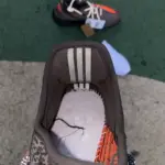 Adidas Yeezy Boost 350 V2 "Slate Core/Orange" 3.0 HQ7045 - 图片 3