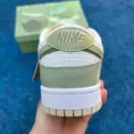 Nike Dunk Low "Double Swoosh Tea Set" White/Green DV0831-003 - 图片 3