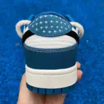 Nike Dunk Low "Black/White/Blue" Rope Strap DV0834-101 - 图片 3