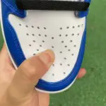 Air Jordan 1 OG High AJ1 White Blue Lightning 555088-403 - 图片 3