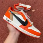 Air Jordan 1 x OFF-WHITE Low “Black Toe” CZ0790-113 - 图片 2