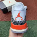 Air Jordan 3 "Georgia Peach" AJ3 White/Red/Grey CK9246-121 - 图片 3