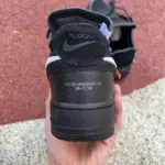 OFF-WHITE x Nike Air Force 1 "Black" AO4606-001 - 图片 4