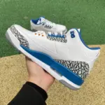 Air Jordan 3 Retro "Wizards" White/Gold/Blue CT8532-148 - 图片 4