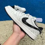 Travis Scott x Air Jordan 1 Low x Louis Vuitton "Reverse Swoosh"  SJ2068-005 - 图片 4