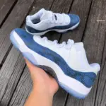 Air Jordan 11 Retro Low "Blue Snakeskin" CD6846-102 - 图片 4