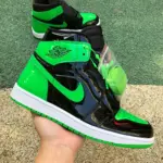 Air Jordan 1 "Pine Green" Patent Leather  555088-030 - 图片 3