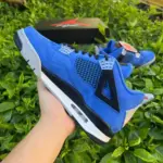 Eminem x Air Jordan 4 “Encore” Blue/Black 912853-783902 - 图片 4
