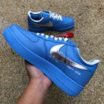 Nike Air Force 1 AF1 OW "UNC Blue"CI1173-400 - 图片 3