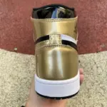 Air Jordan 1  "Top 3 Black and Gold Toe" 861428-001 - 图片 6