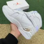 Air Jordan 8 OVO "White/Gold" AA1239-135 - 图片 4