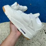 Levis x Air Jordan 4 AJ4 White Denim AO2571-100 - 图片 4