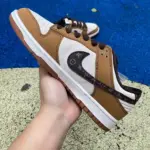 Nike Dunk x Louis Vuitton "White/Brown" DQ1098-342 - 图片 4