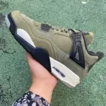 Air Jordan 4 "Olive" AJ4 Retro Basketball Shoes FB9927-200 - 图片 4