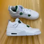 Air Jordan 4 White Green Metal Buckle Couple CT8527-113 - 图片 4