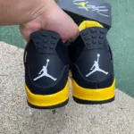 Air Jordan 4 Thunder Mid AJ4 Black/Yellow "Thunder" DH6927-017 - 图片 4