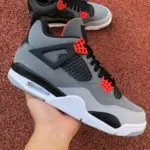 Air Jordan 4 "Infrared" Black/Grey/Red DH6927-061 - 图片 4