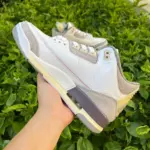 Air Jordan 3 A Ma Maniere AJ3 Off-White/Grey "Aged Look" DH3434-110 - 图片 4