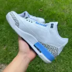 Air Jordan 3 AJ3 "UNC" University Blue/White PE CT8532-104 - 图片 4