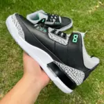 Air Jordan 3 "Green Glow" Black/Green Mid-Top Retro CT8532-031 - 图片 4