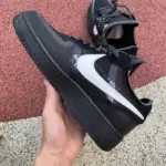 OFF-WHITE x Nike Air Force 1 "Black" AO4606-001 - 图片 5