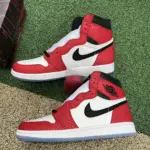 Air Jordan 1 Retro High 'Spider-Man Chicago' 555088-602 - 图片 6