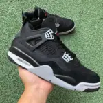 Air Jordan 4 “Black Canvas” DH7138-006 - 图片 5