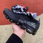 Off White x Nike Air VaporMax "Black" AA3831-001 - 图片 5